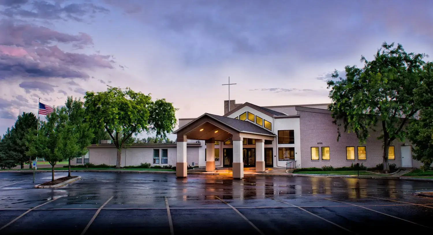 Eagle Nazarene Church website produced by Vachal Design